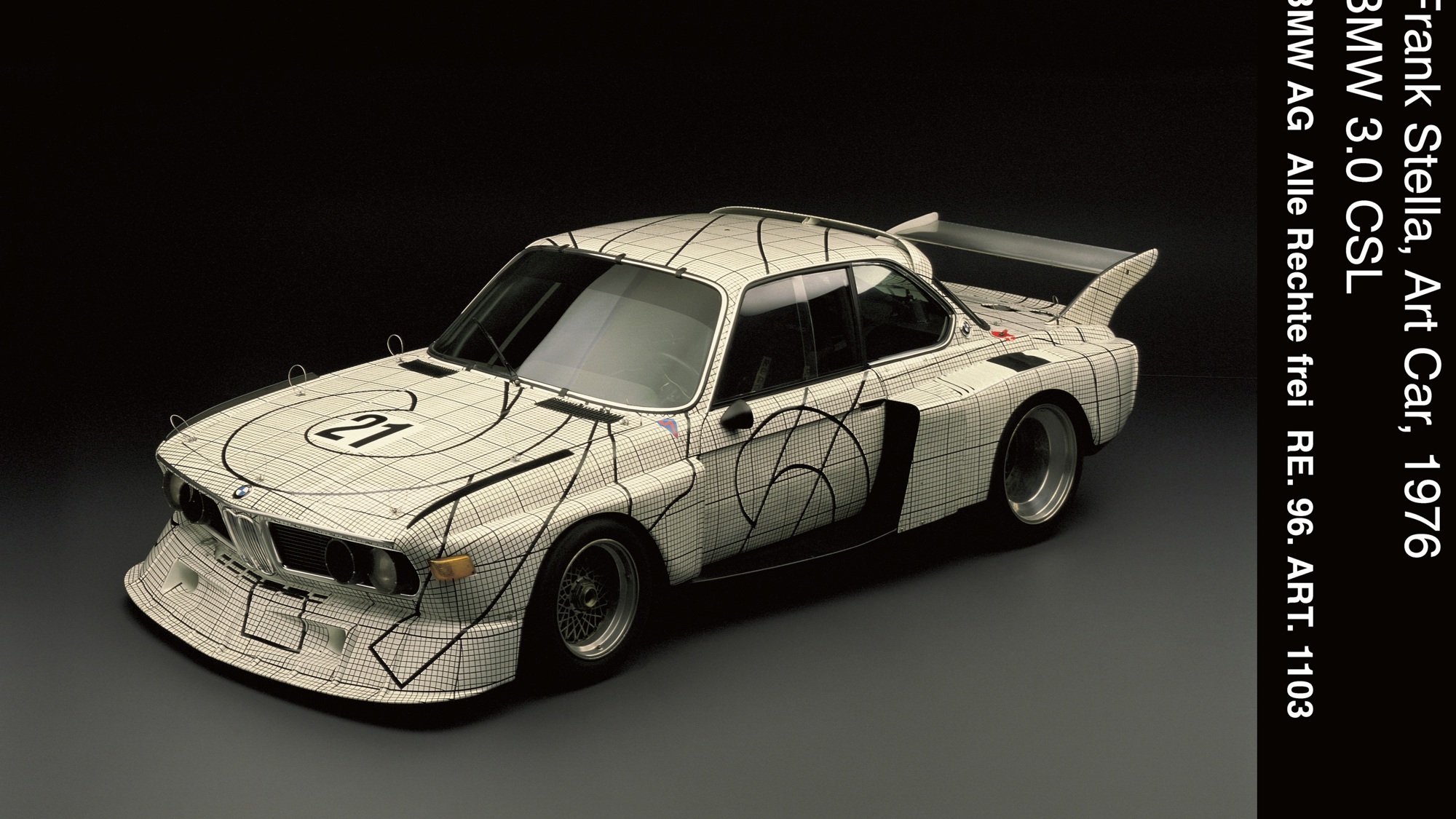 Frank Stella, Art Car, 1976 BMW 3.0 CSL..JPG