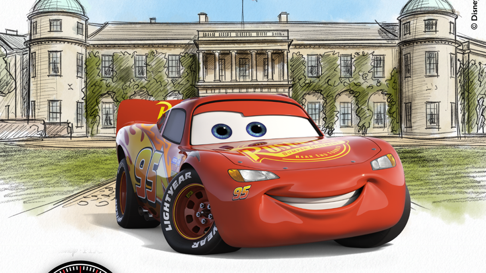 Lightning strikes the Festival of Speed!