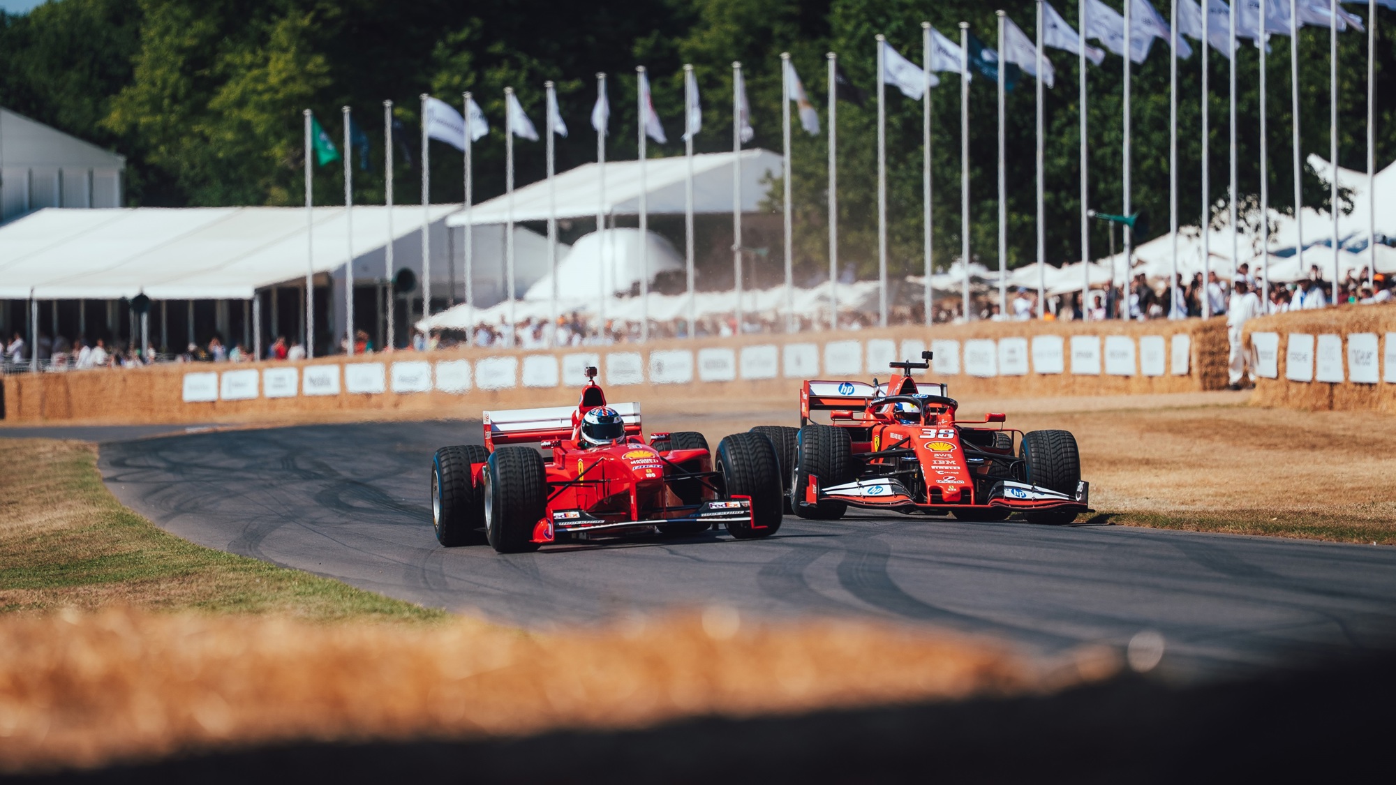 Scuderia Ferrari at the Festival of Speed 2025. Ph. by Tom Baigent..jpg