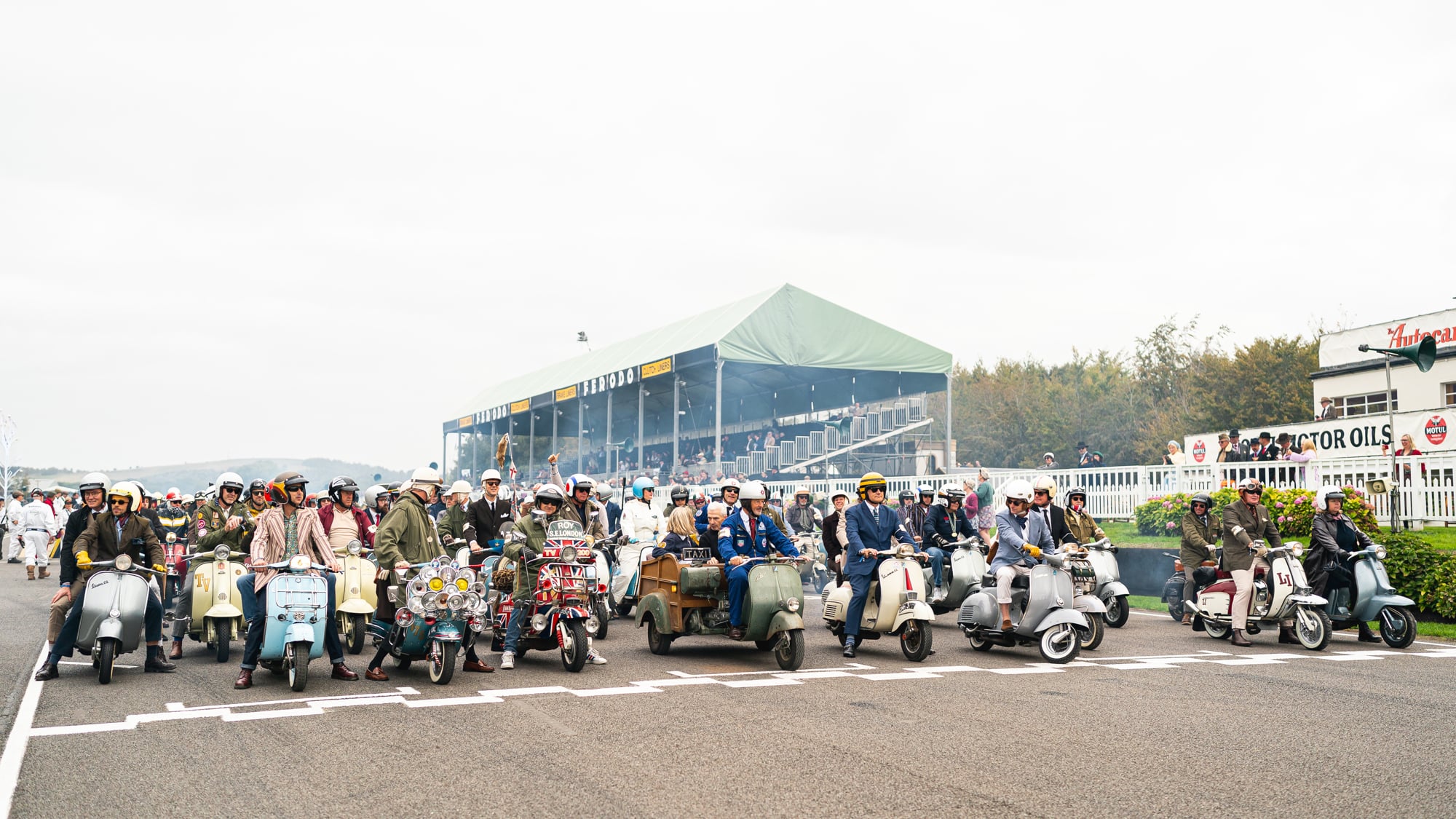 Vespa Track Parade at the 2026 Goodwood Revival presented by DUNLOP, Ph. by Goodwood.JPG