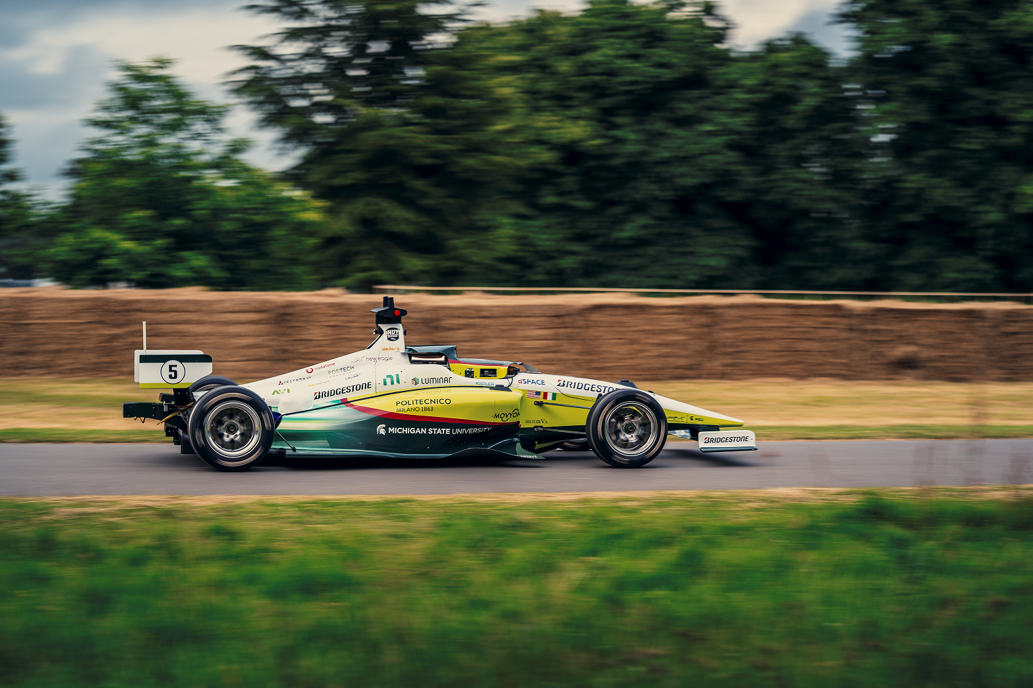 Indy Autonomous Challenge tests at Goodwood ahead of 2024 Festival of ...